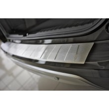Накладка на задний бампер (матовая) Honda CR-V IV FL (2015-2017)